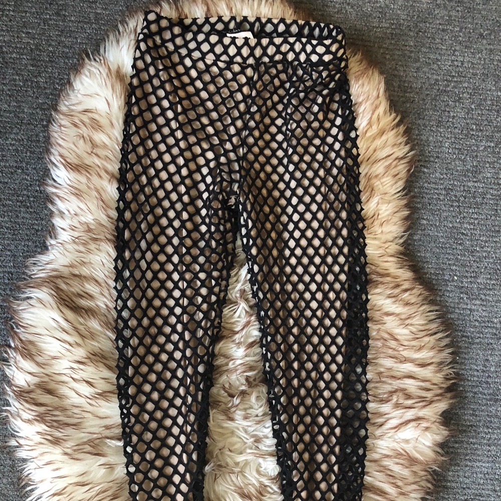 Fishnet leggings - never been worn